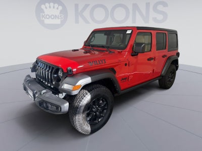 2021 Jeep Wrangler Unlimited Willys