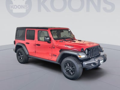 2021 Jeep Wrangler Unlimited Willys