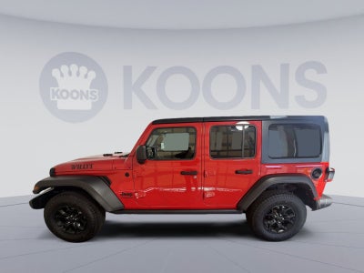 2021 Jeep Wrangler Unlimited Willys