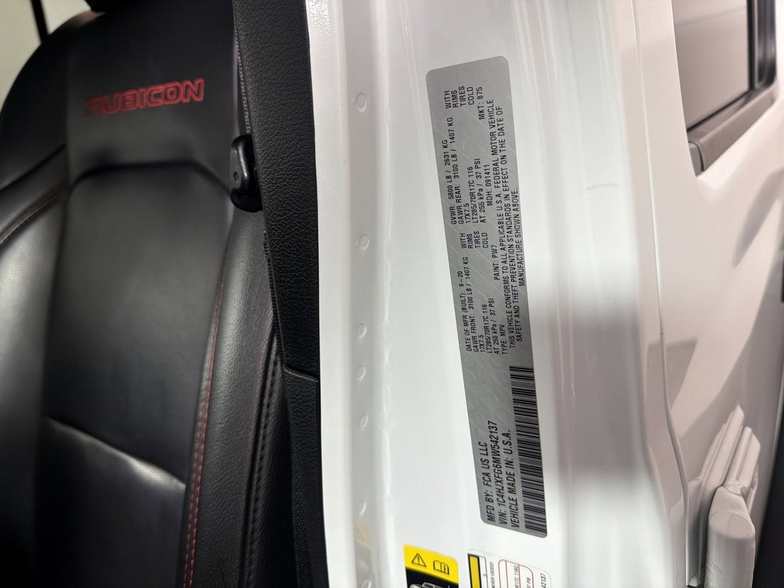 2021 Jeep Wrangler Unlimited Rubicon