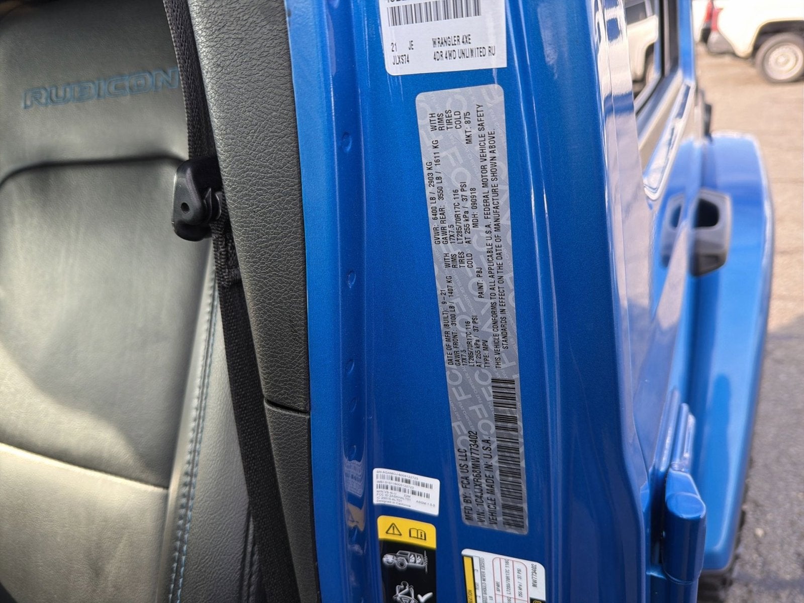 2021 Jeep Wrangler Unlimited Rubicon 4xe