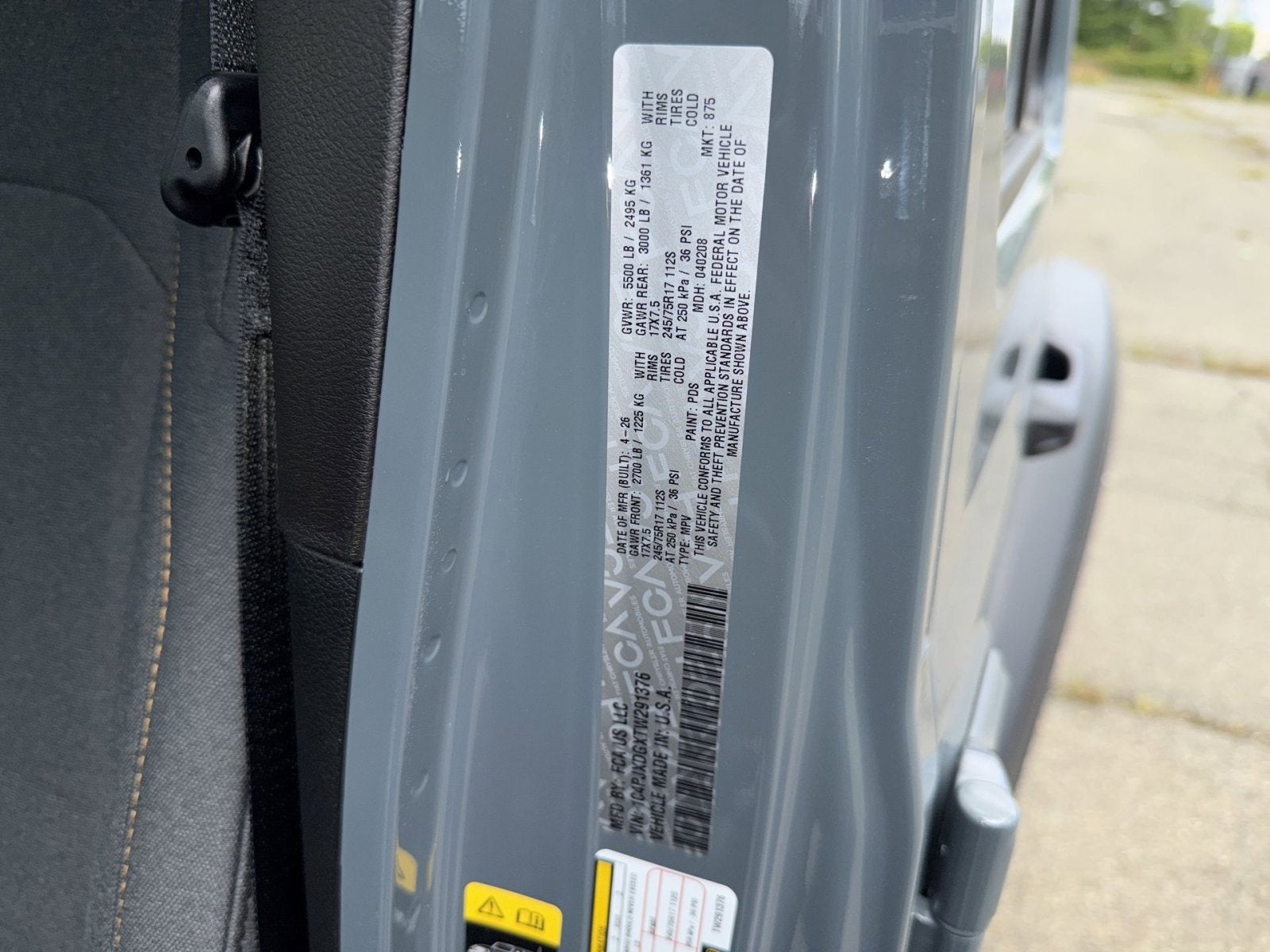 2026 Jeep Wrangler Sport S