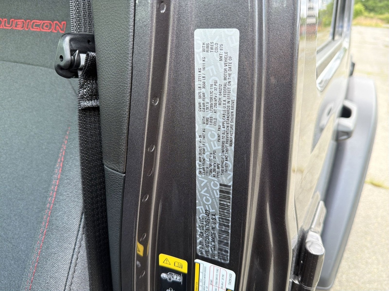 2026 Jeep Wrangler Rubicon