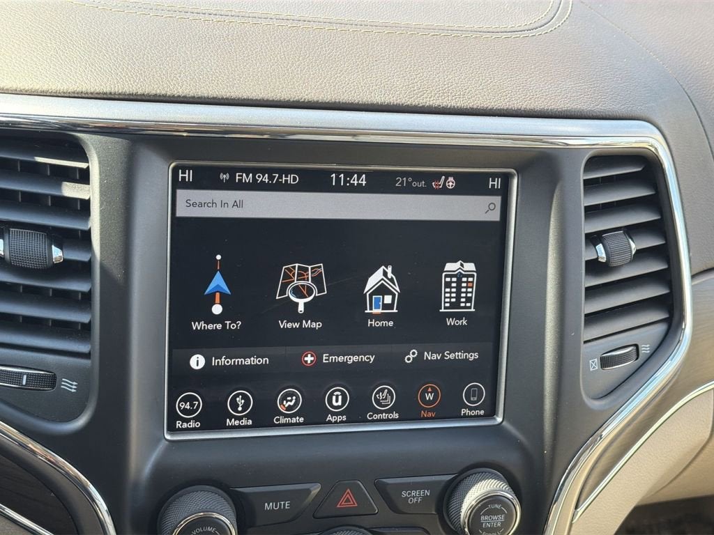 2018 Jeep Grand Cherokee Overland