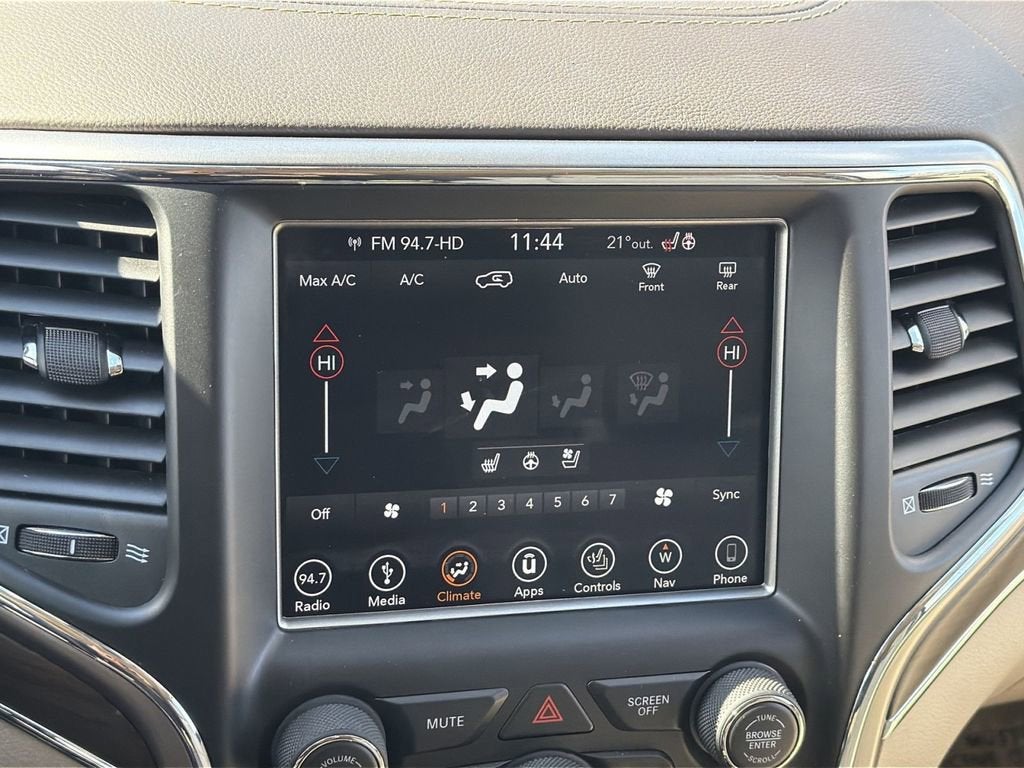 2018 Jeep Grand Cherokee Overland