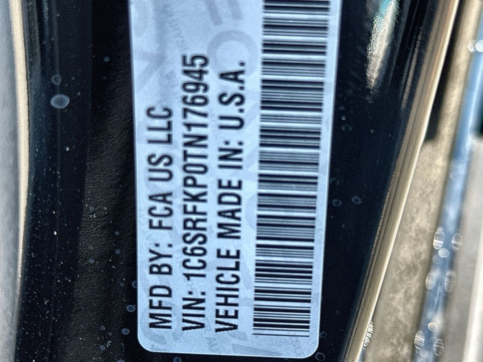 2026 RAM 1500 Tungsten