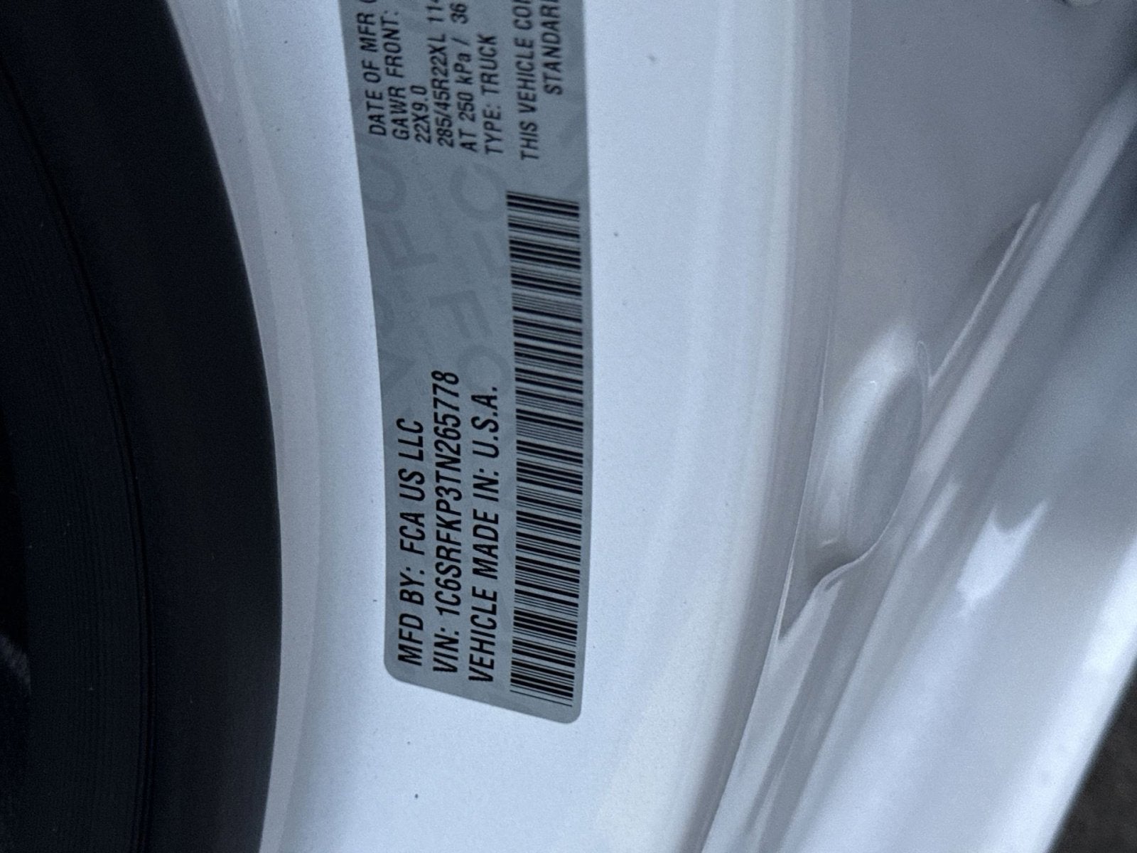 2026 RAM 1500 Tungsten