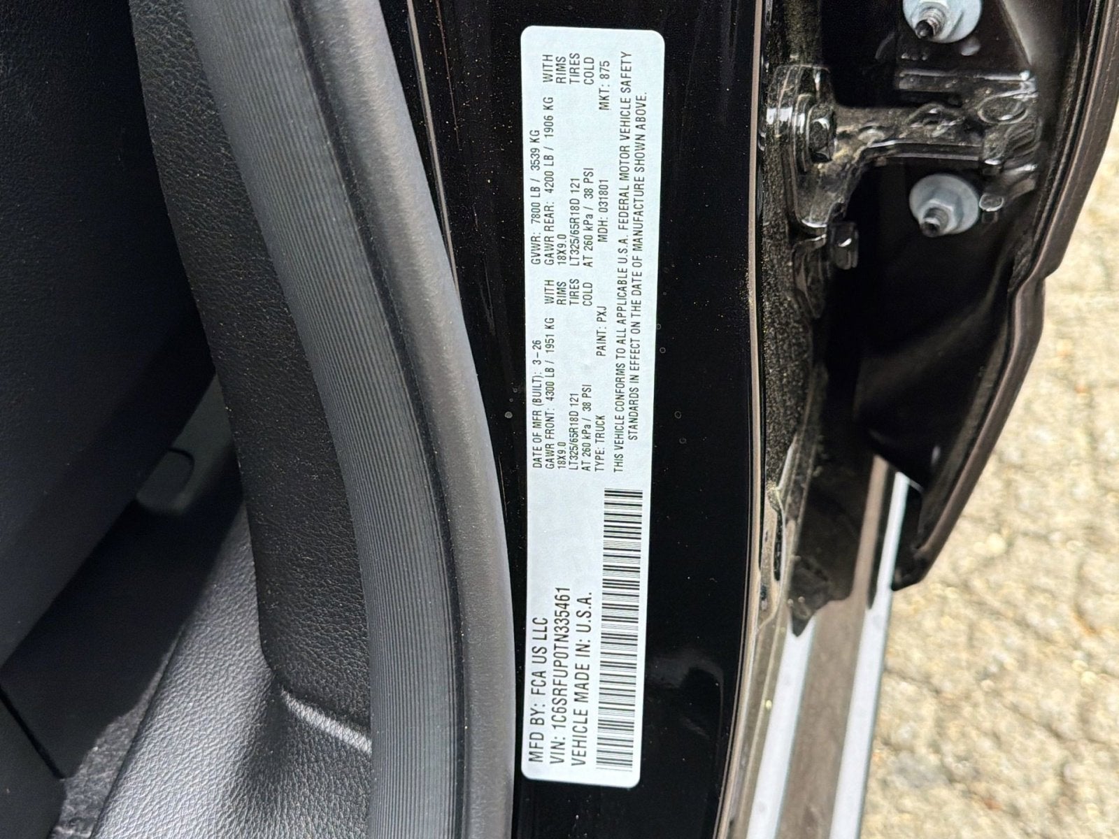 2026 RAM 1500 RHO