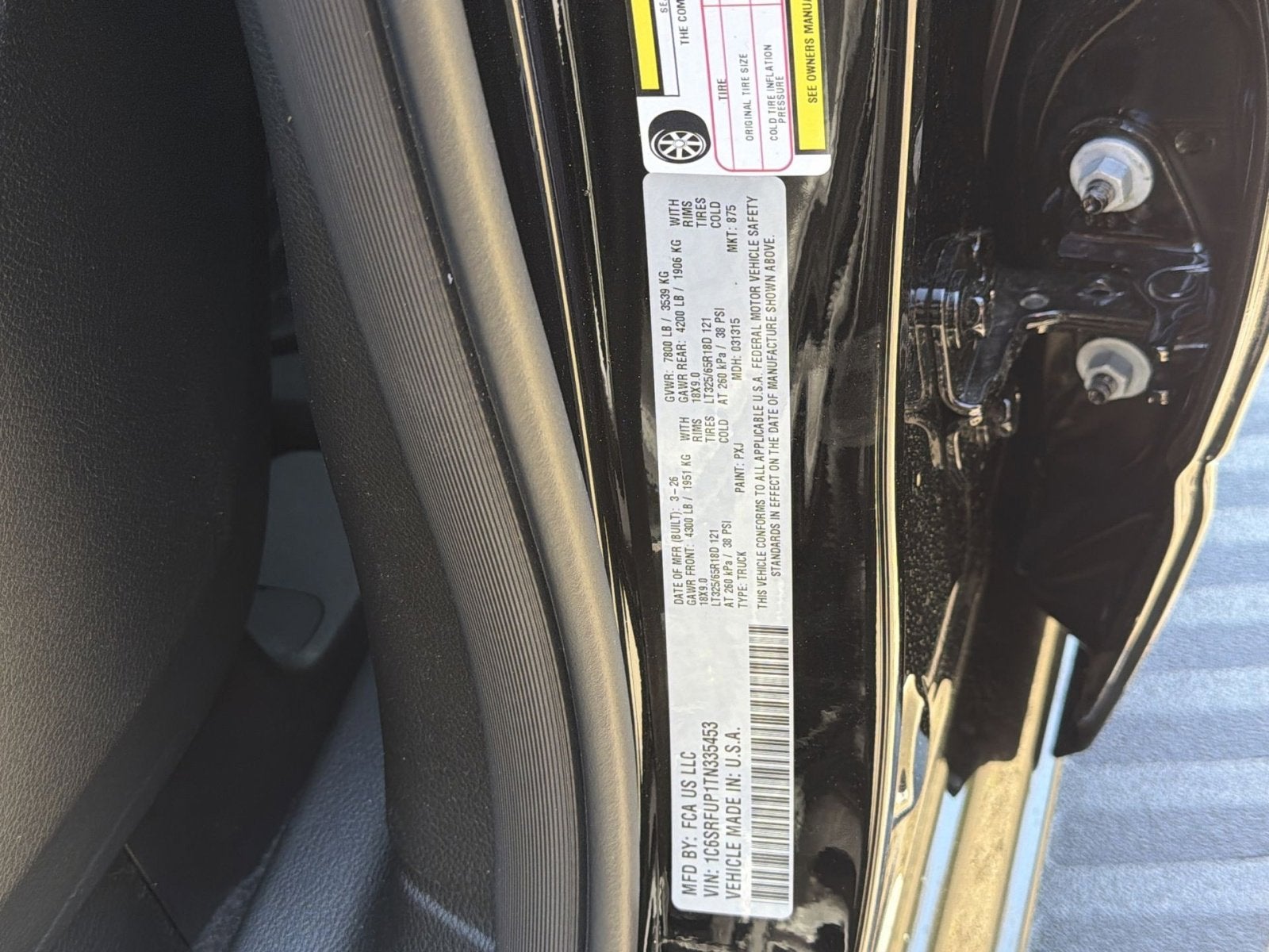 2026 RAM 1500 RHO