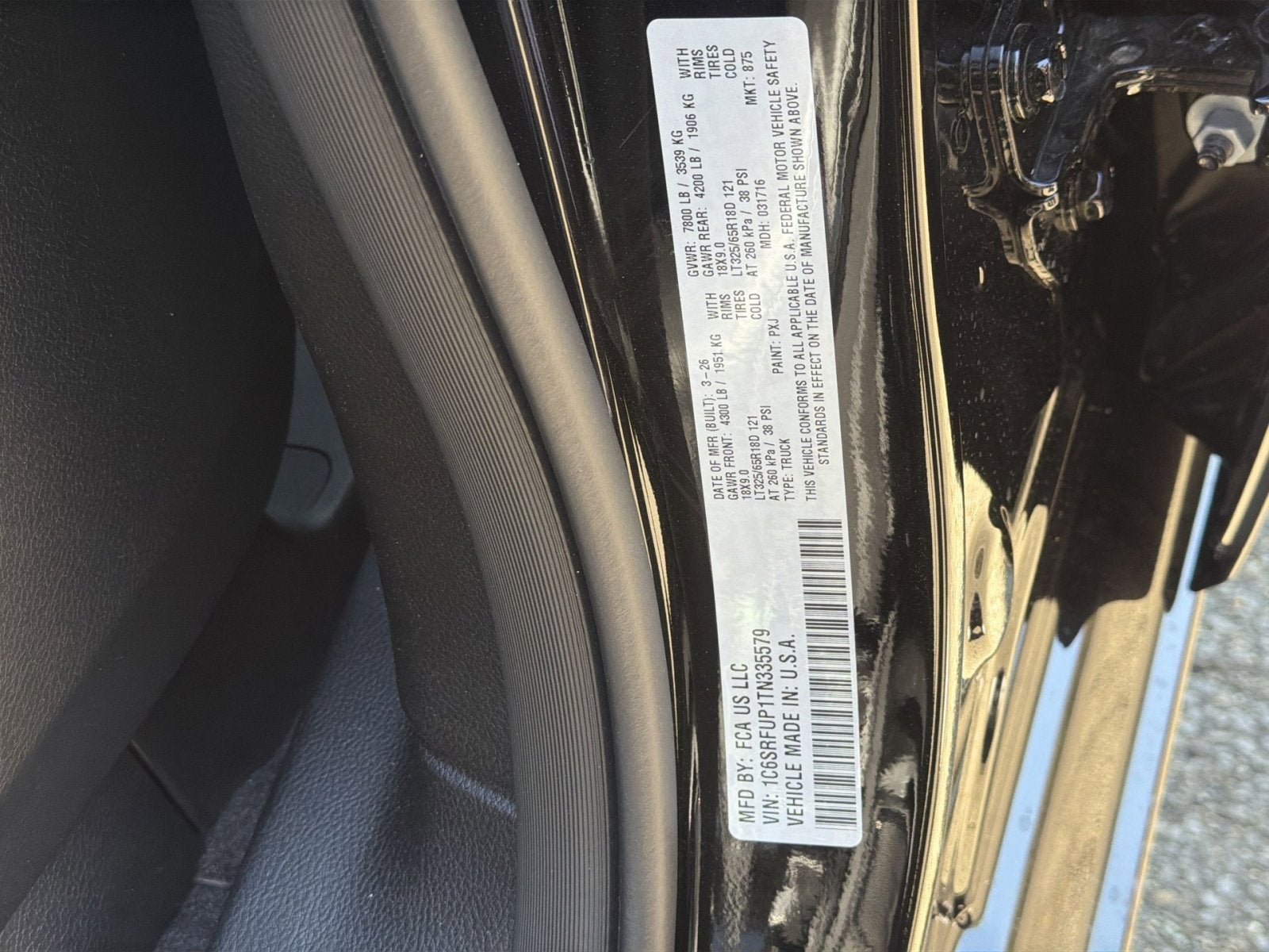 2026 RAM 1500 RHO