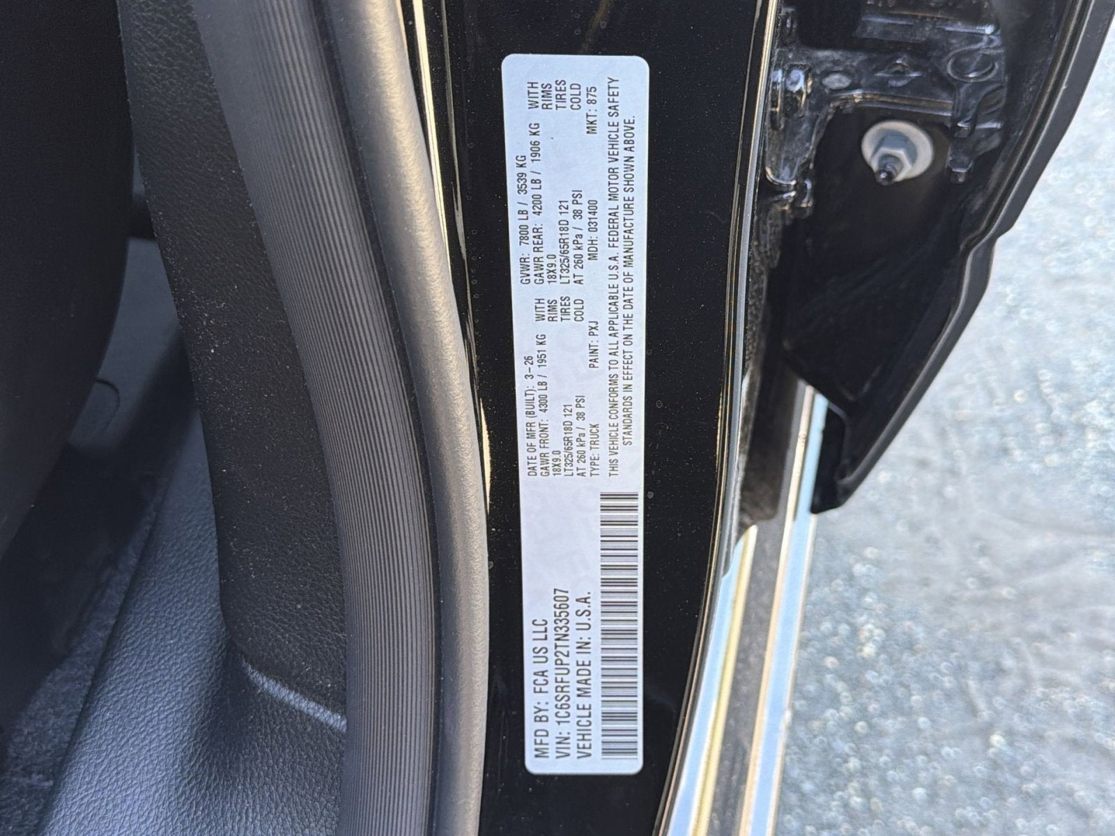 2026 RAM 1500 RHO