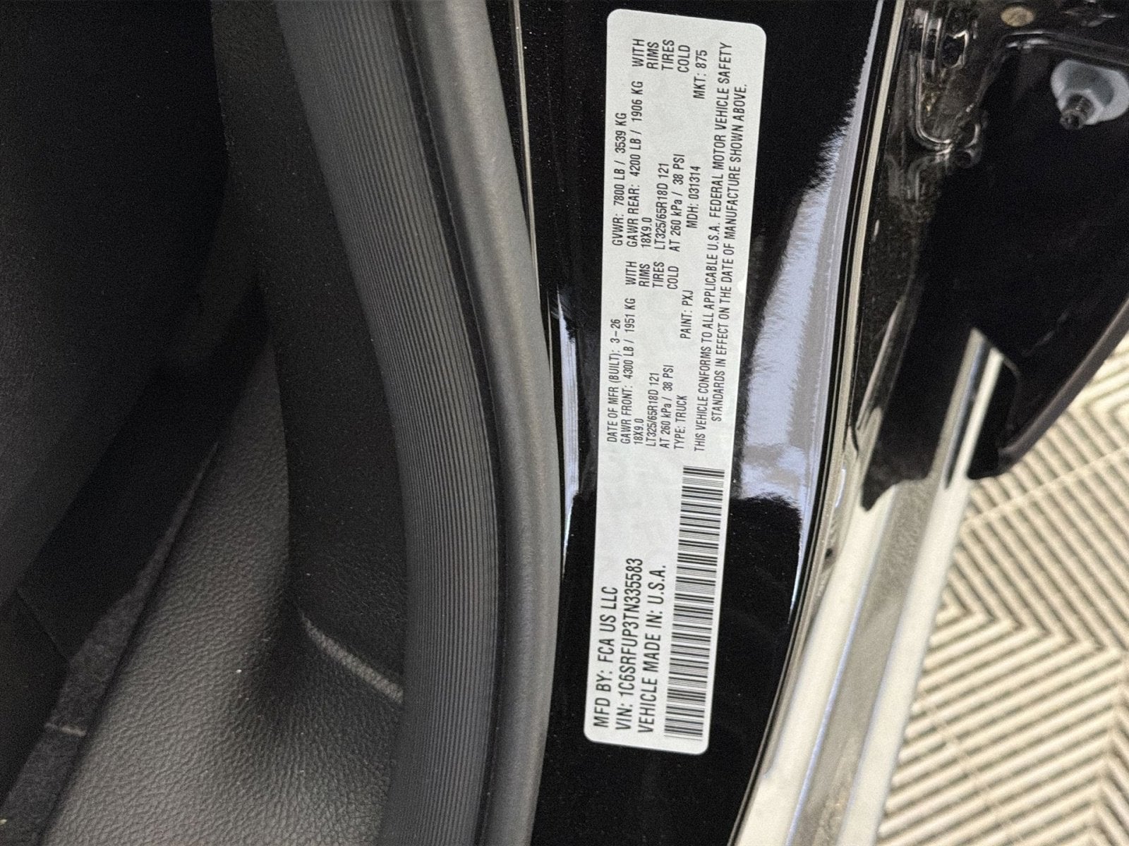 2026 RAM 1500 RHO