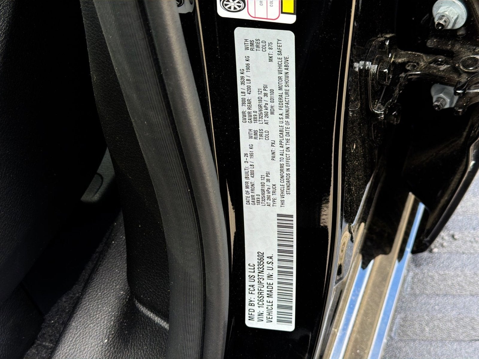 2026 RAM 1500 RHO