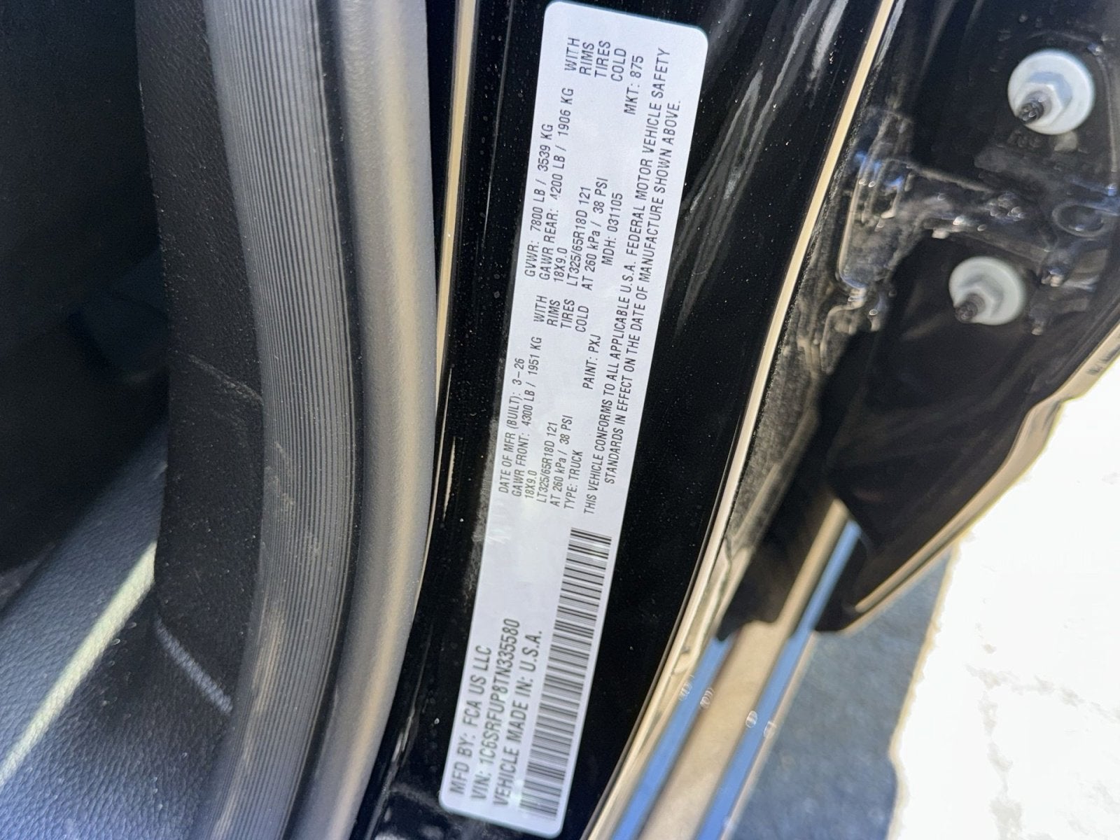 2026 RAM 1500 RHO