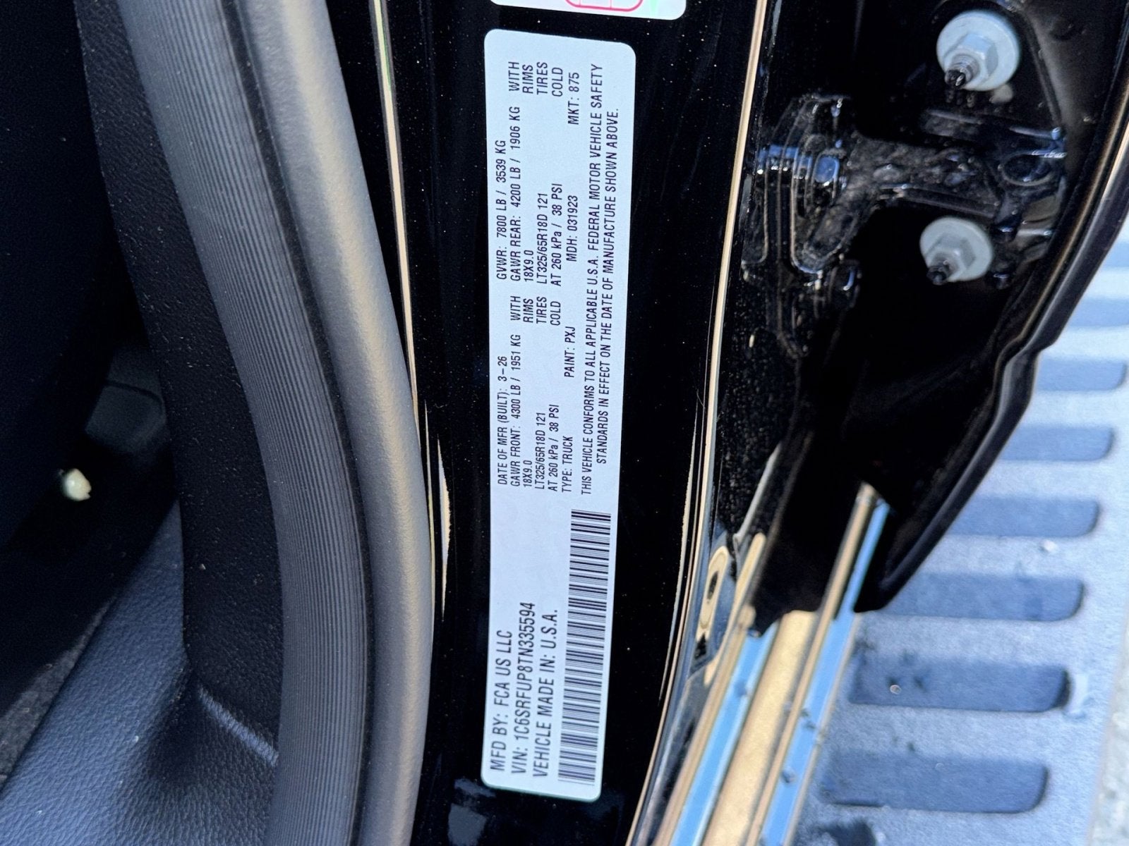 2026 RAM 1500 RHO