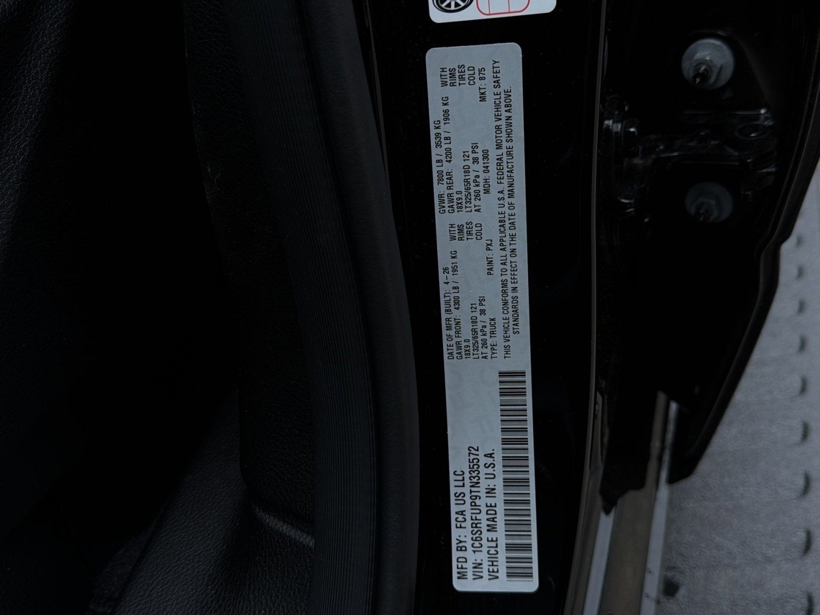 2026 RAM 1500 RHO
