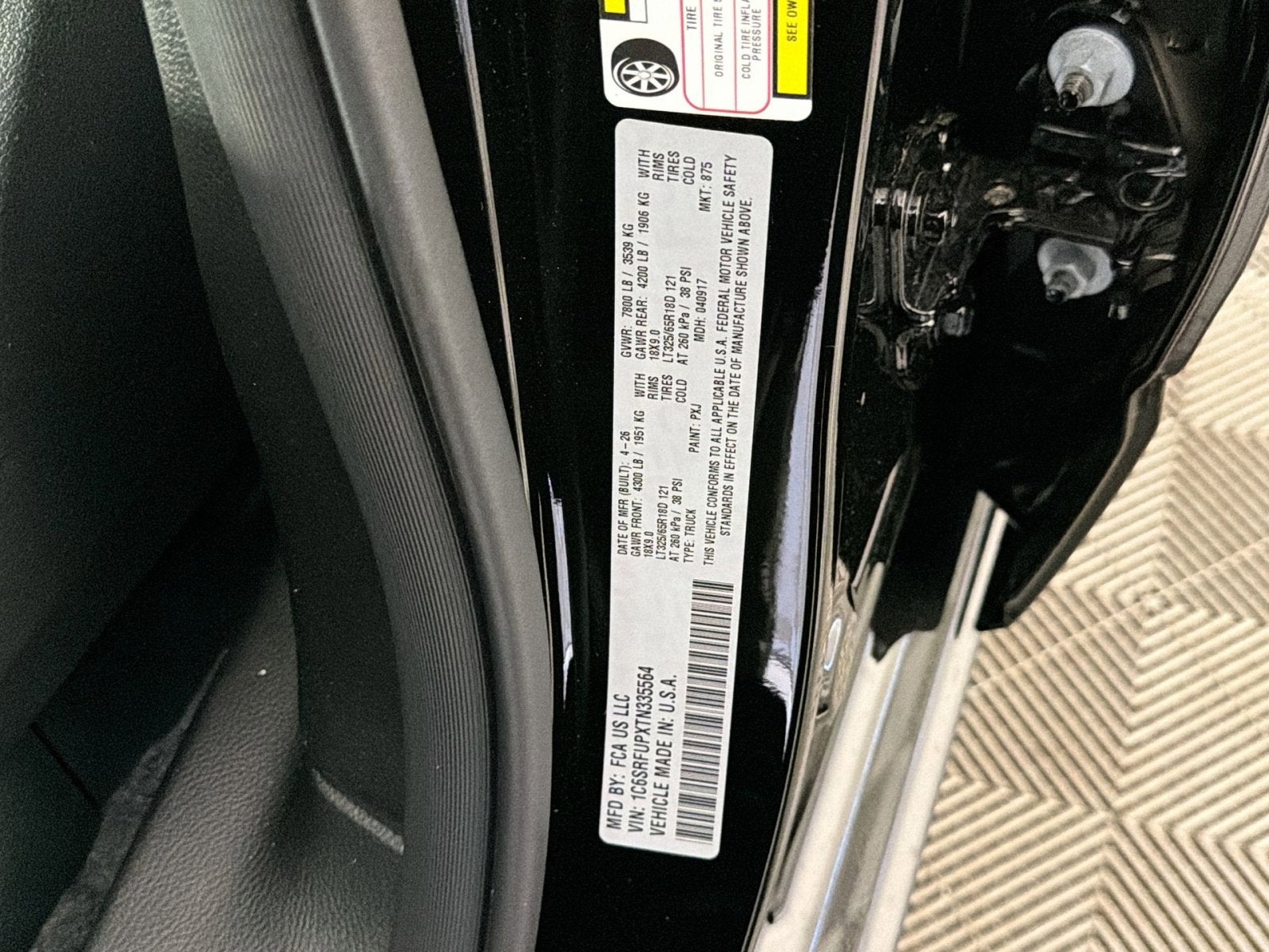 2026 RAM 1500 RHO