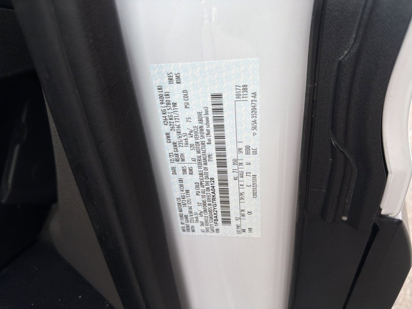 2024 Ford Transit-350 XLT