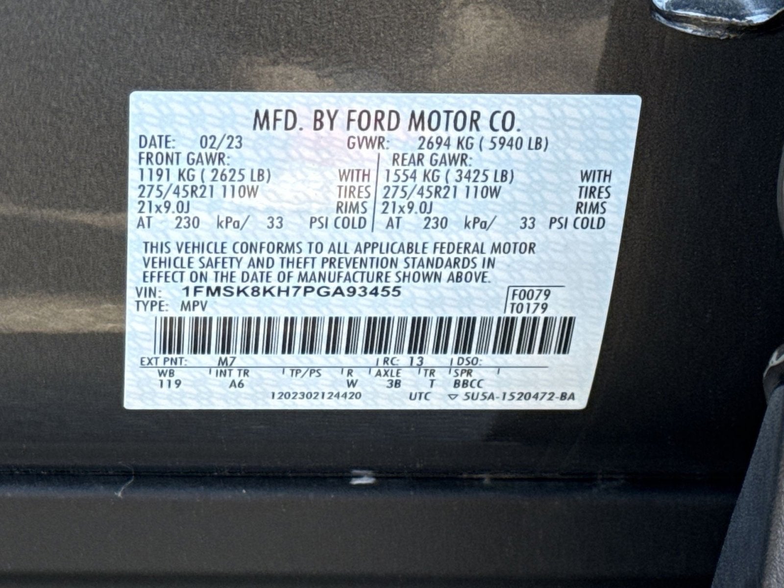 2023 Ford Explorer ST-Line