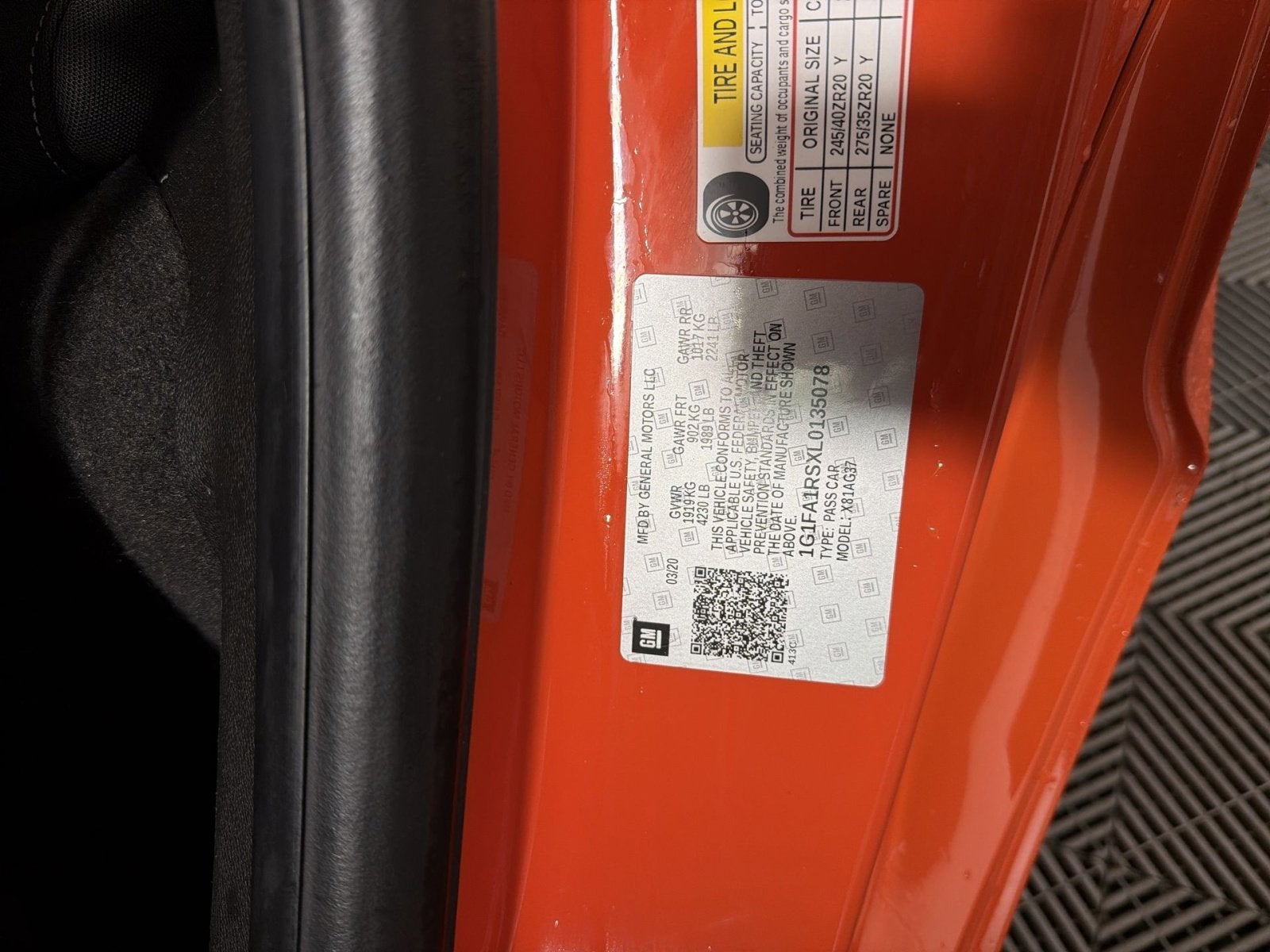 2020 Chevrolet Camaro 1LT