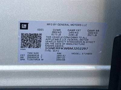 2021 Chevrolet Traverse LS
