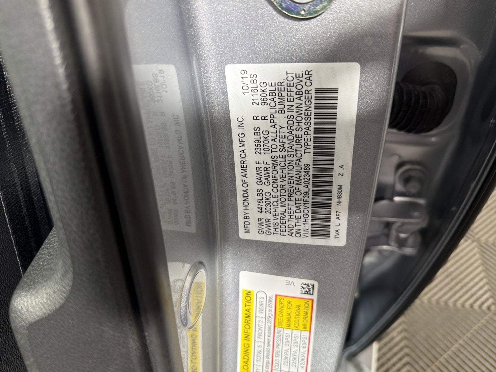 2020 Honda Accord Sport