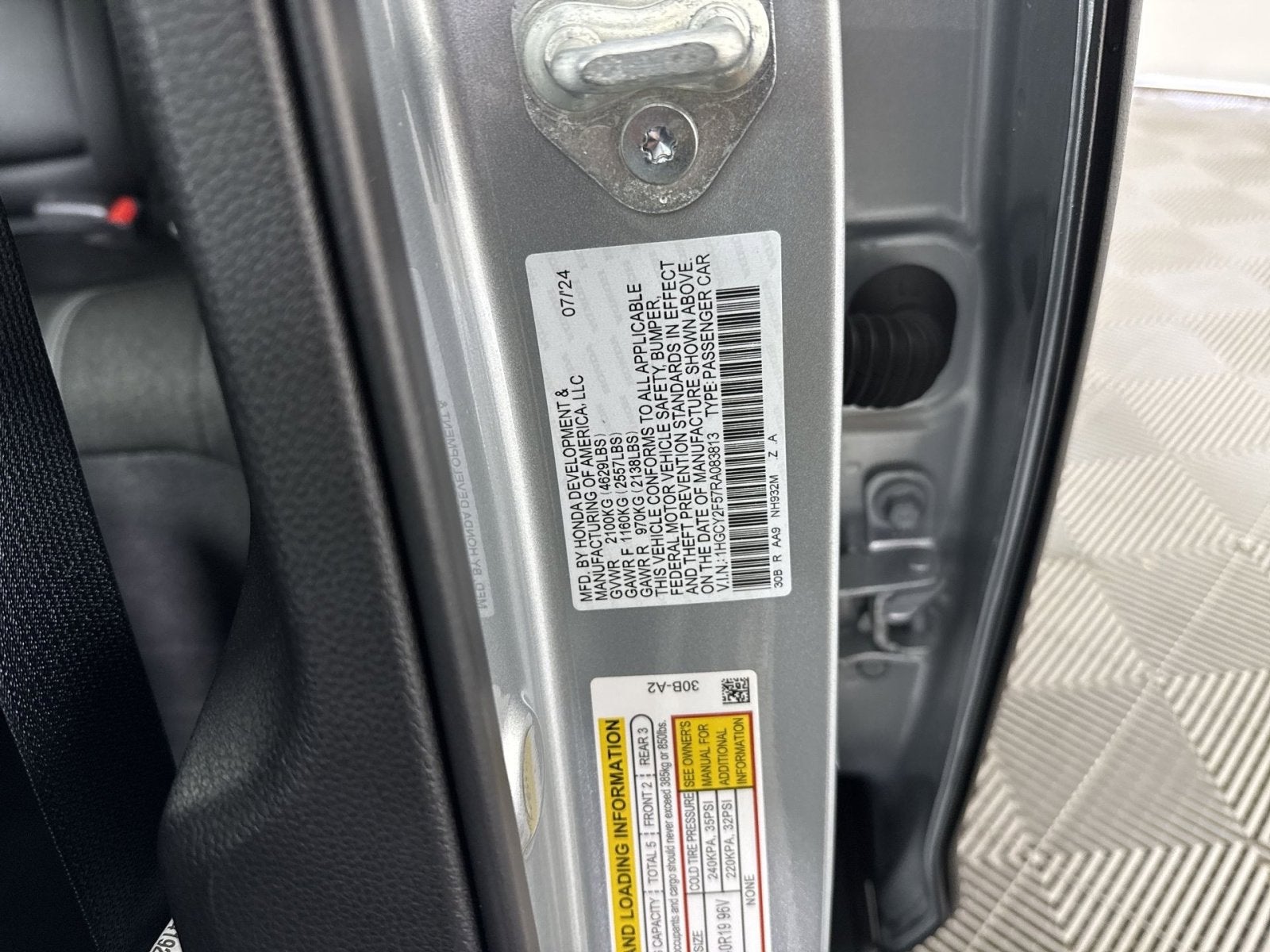 2024 Honda Accord Hybrid Sport