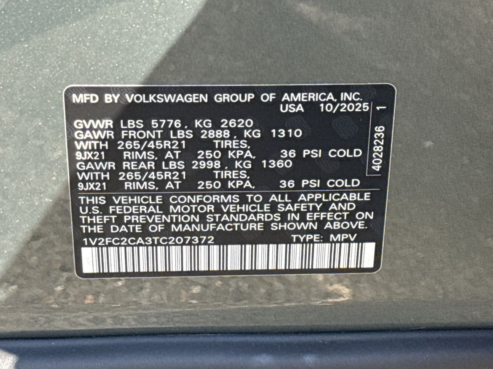 2026 Volkswagen Atlas Cross Sport 2.0T SEL Premium R-Line