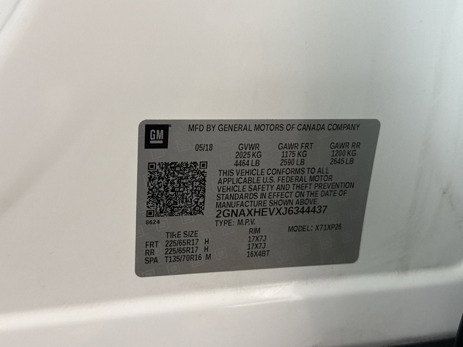 2018 Chevrolet Equinox LS