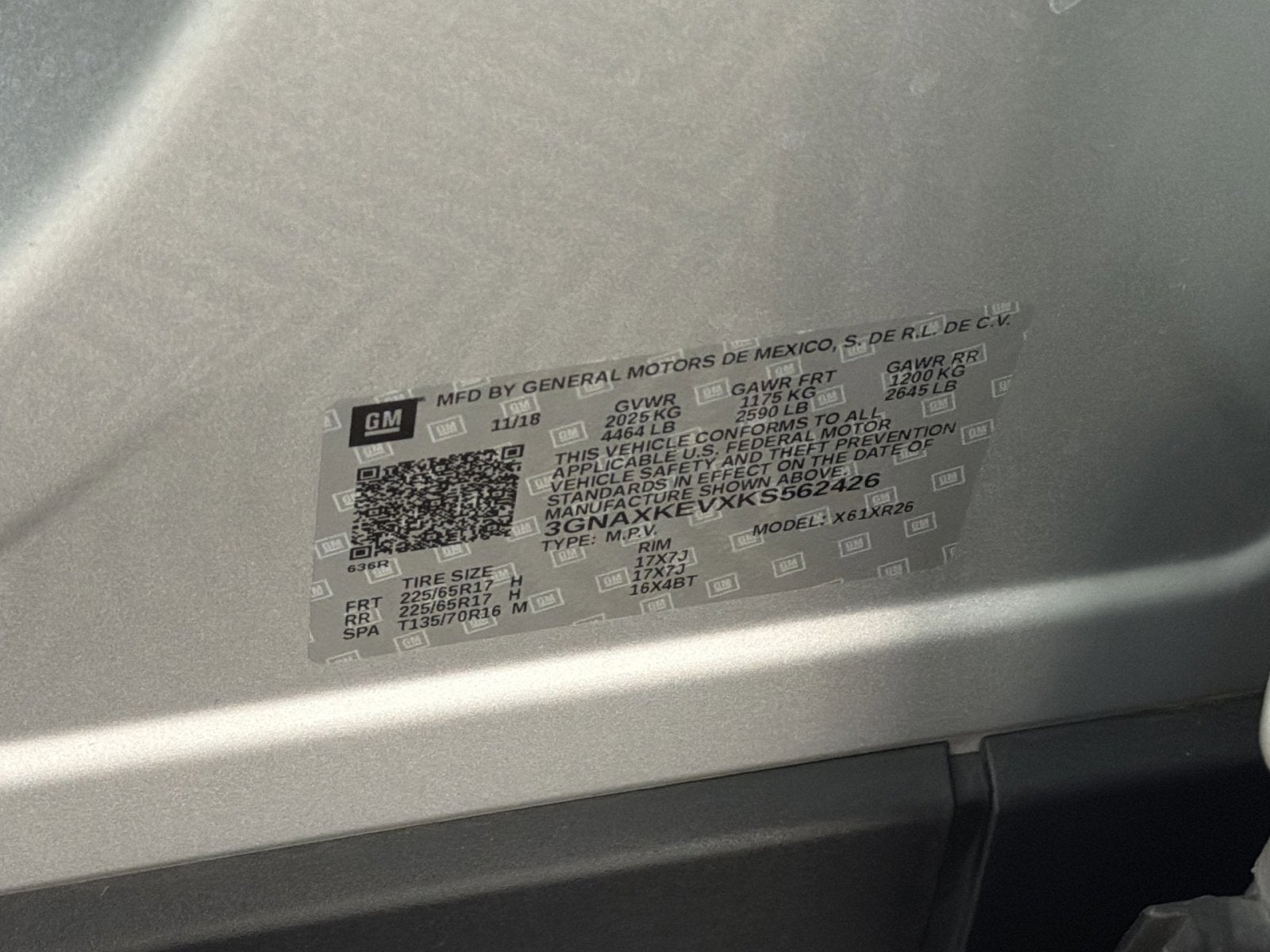 2019 Chevrolet Equinox LT