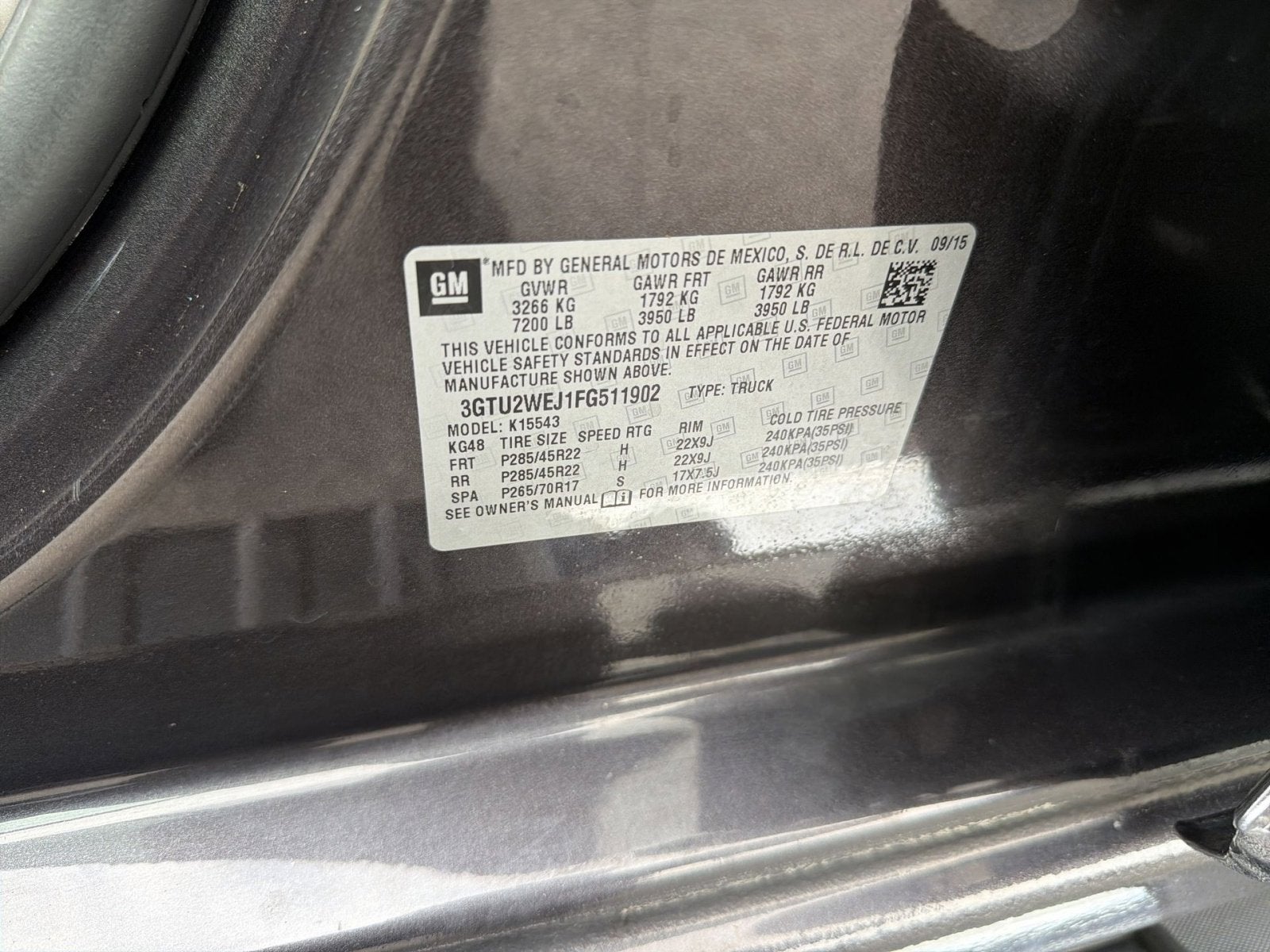 2015 GMC Sierra 1500 Denali