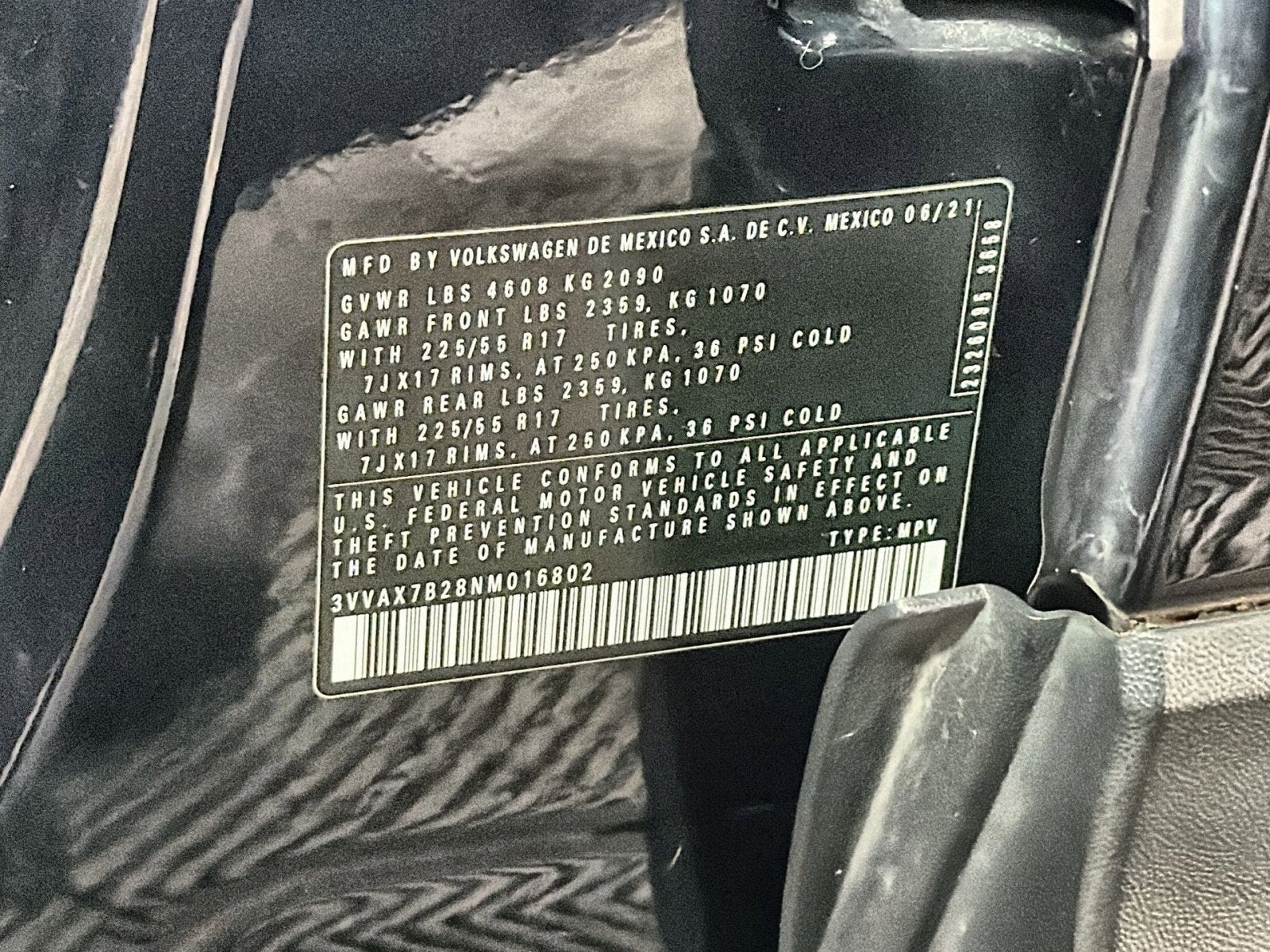 2022 Volkswagen Taos 1.5T S