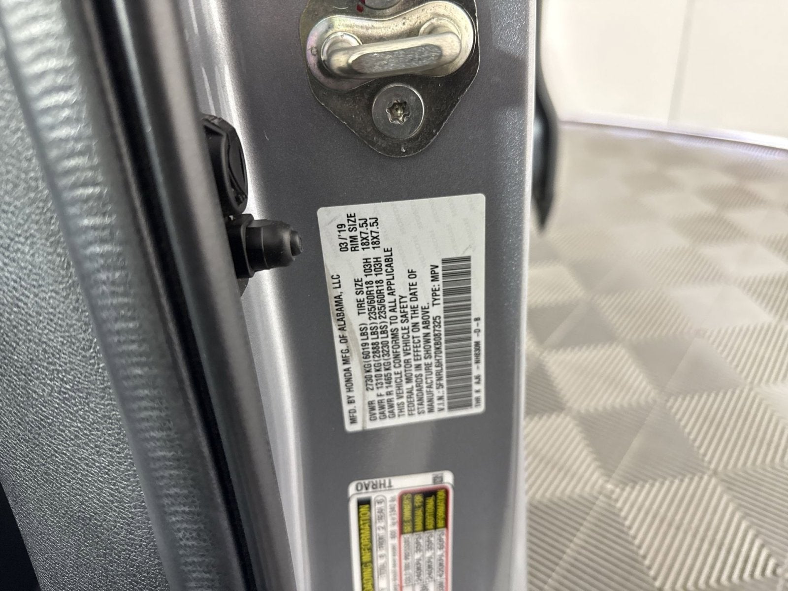 2019 Honda Odyssey EX-L