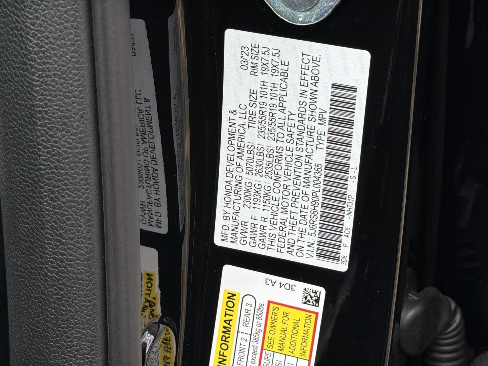 2023 Honda CR-V Hybrid Sport Touring