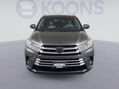 2019 Toyota Highlander Hybrid XLE
