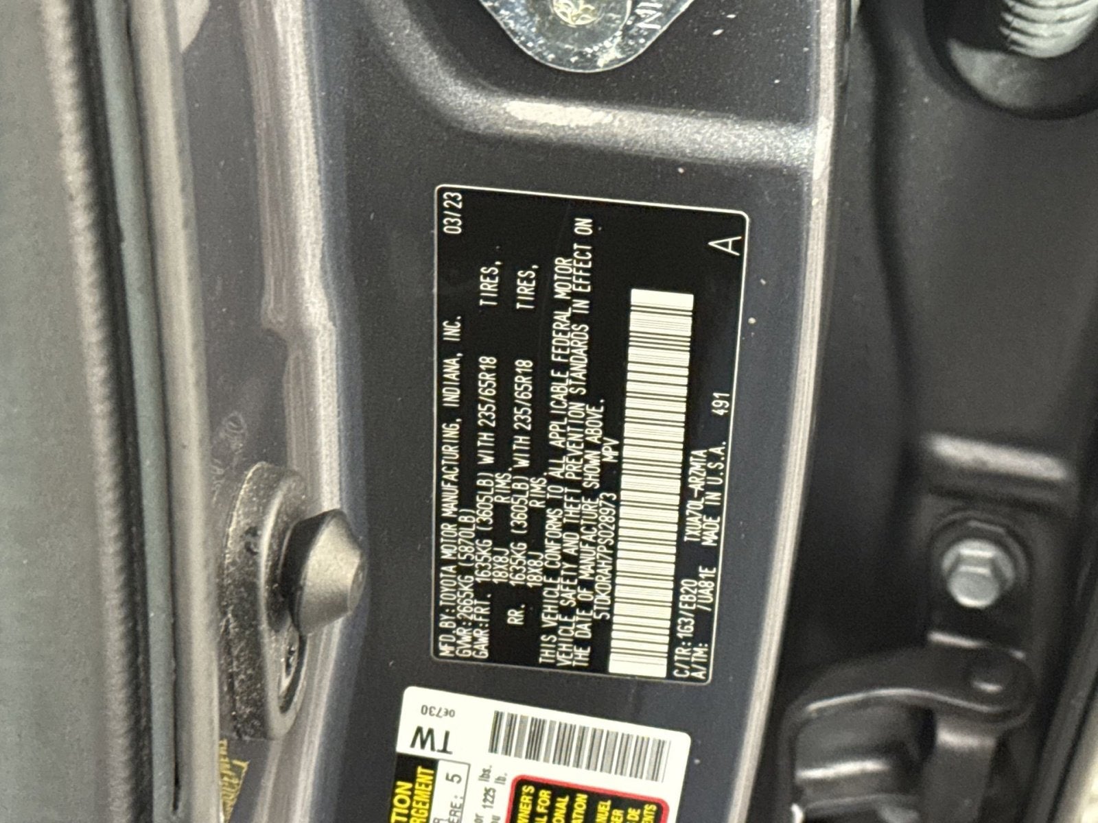 2023 Toyota Highlander XLE