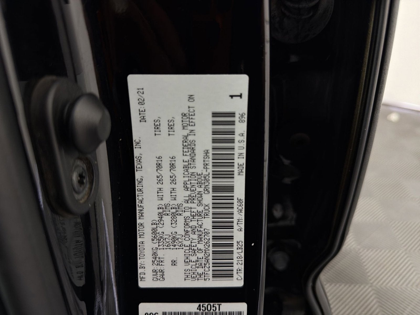 2021 Toyota Tacoma TRD Pro