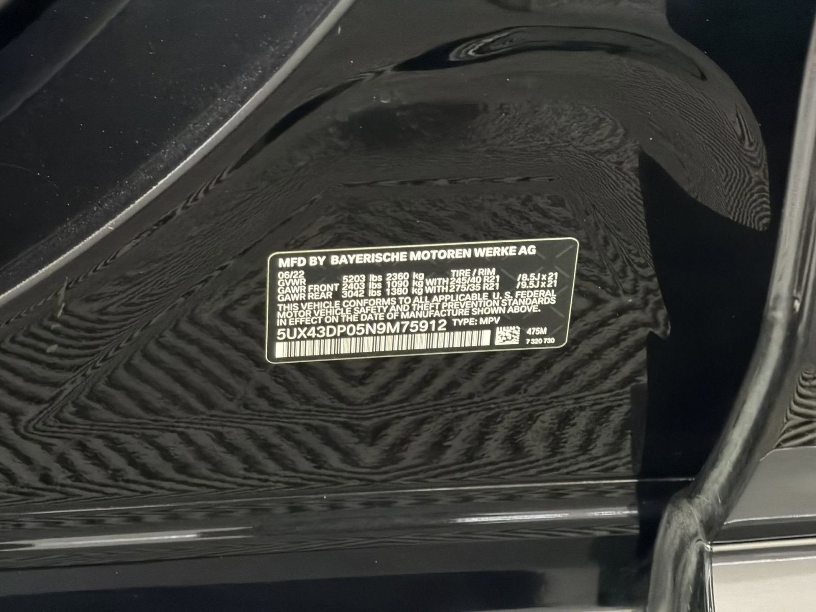 2022 BMW X3 sDrive30i