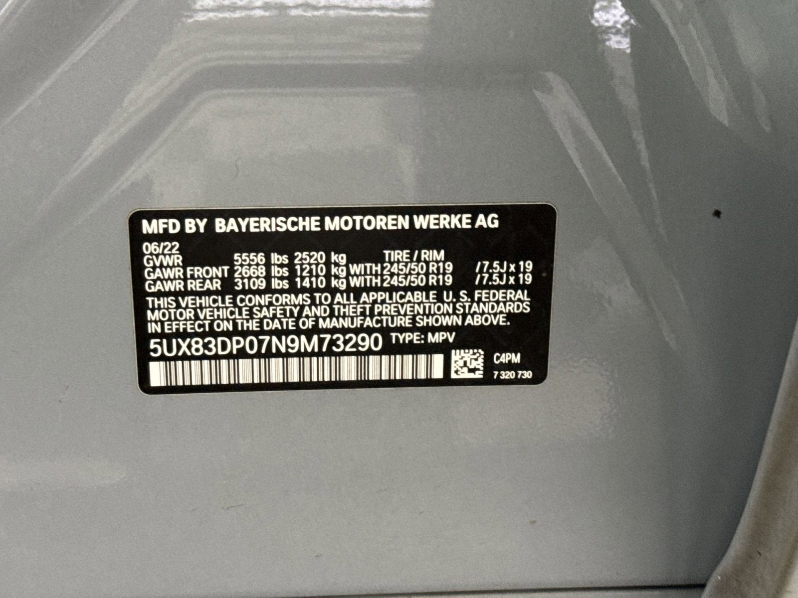 2022 BMW X3 M40i