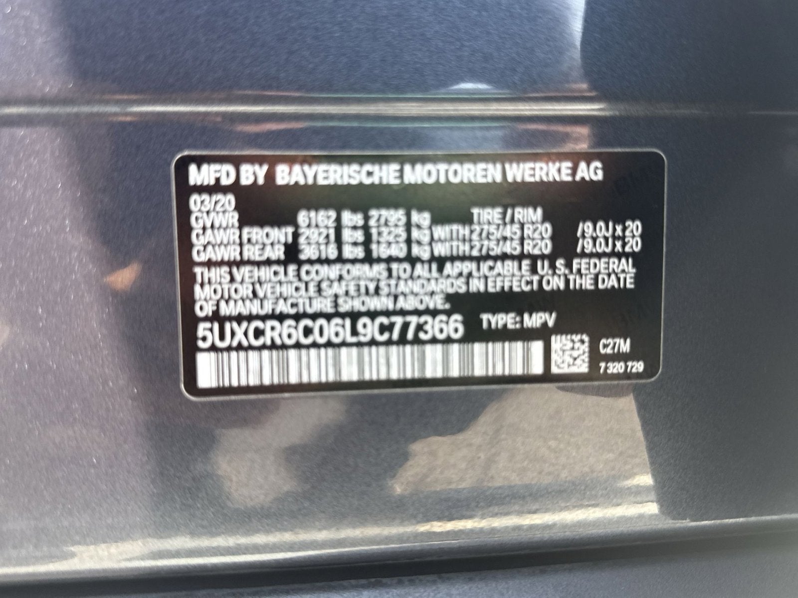 2020 BMW X5 xDrive40i