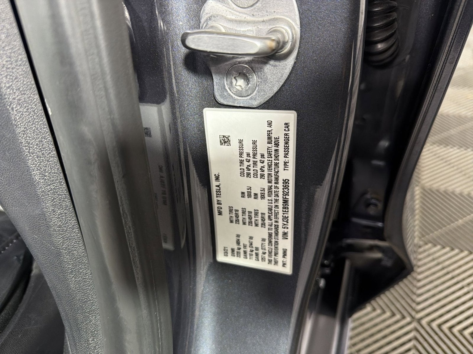 2021 Tesla Model 3 Long Range