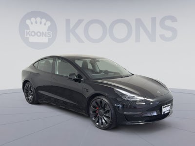2023 Tesla Model 3 Performance