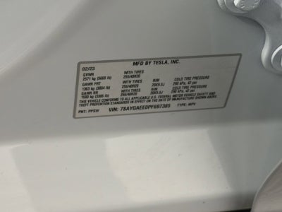 2023 Tesla Model Y Long Range