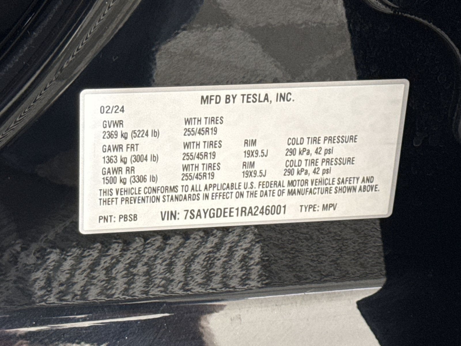 2024 Tesla Model Y Long Range