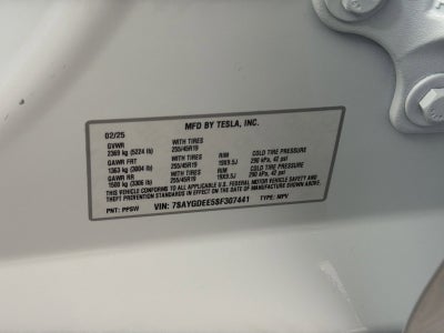 2025 Tesla Model Y Long Range