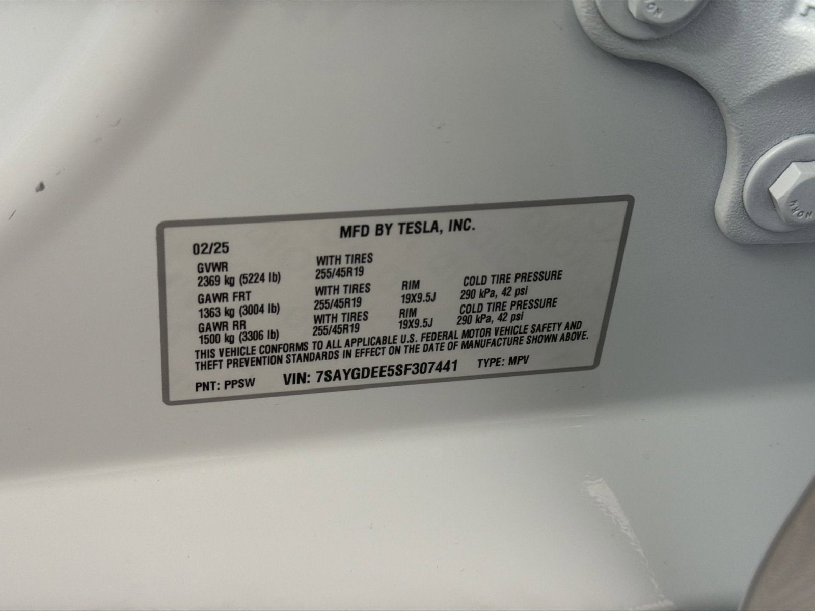 2025 Tesla Model Y Long Range