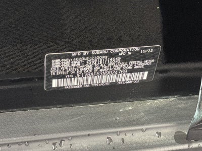 2022 Subaru WRX Premium