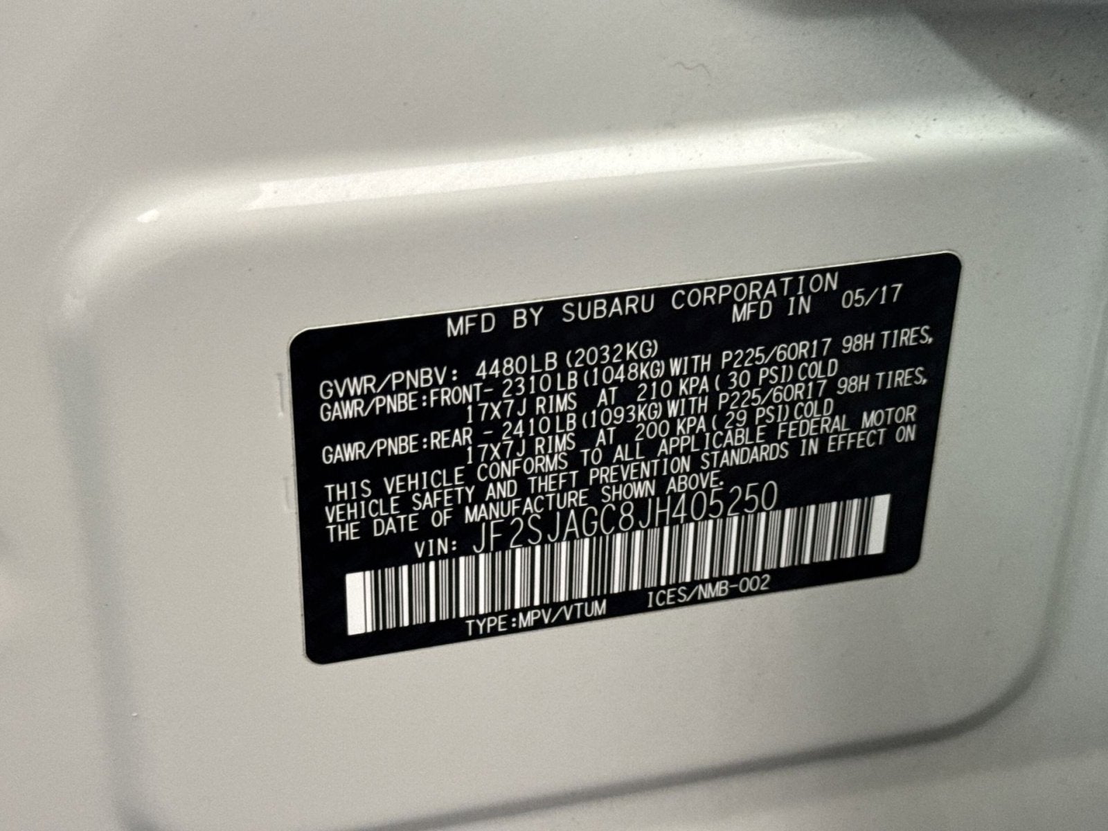 2018 Subaru Forester 2.5i Premium