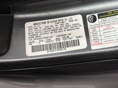 2013 Nissan 370Z Touring