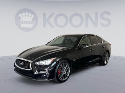 2018 INFINITI Q50 Red Sport 400